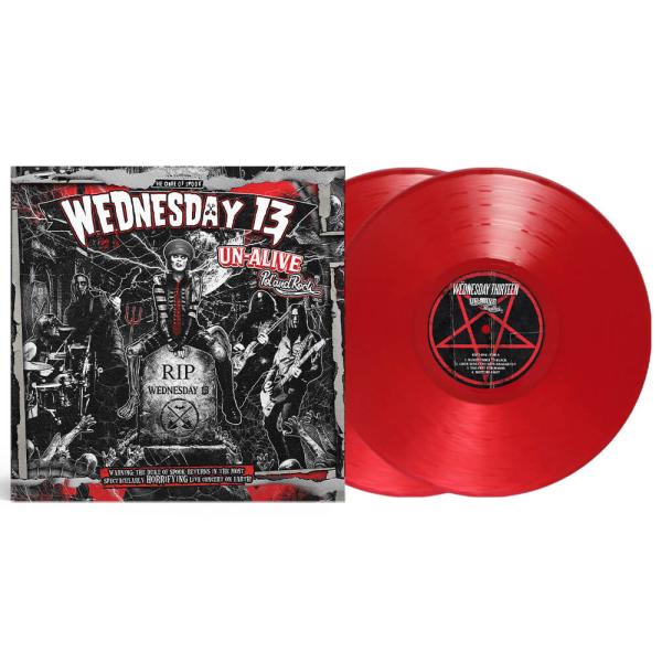 Wednesday 13 - Un-Alive From Pol´and´Rock 2025 2LP (Translucent Red Vinyl)